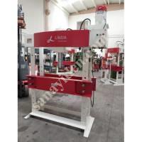 150 TON MOTORIZED HYDRAULIC WORKSHOP PRESS,