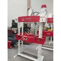 LINDA MACHİNE HYDRAULIC WORKSHOP PRESS WITH 60 TON ARM MOTOR, Workshop Type Press