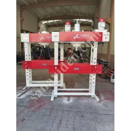 100 TON MOTORIZED HYDRAULIC WORKSHOP PRESS, Workshop Type Press