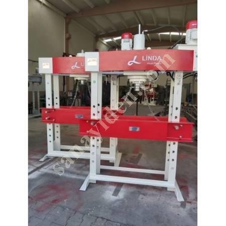 100 TON MOTORIZED HYDRAULIC WORKSHOP PRESS, Workshop Type Press