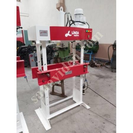 MOTORIZED HYDRAULIC WORKSHOP PRESS, LNDA MACHINE, Workshop Type Press