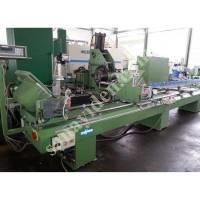 DOUBLE HEAD MITER PROFILE CUTTING SAW MACHINE,