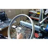 BICYCLE AND DISABLED CAR WHEEL ASSEMBLY MACHINE, Machine