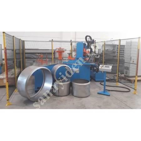 MILK TANKS FLANGE MACHINE, Curling-Curved Plastering Machine