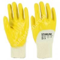 E-205Y NITRILE GLOVES (6033-194), Work Gloves