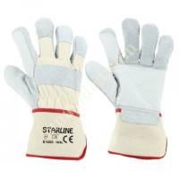 E-1203 LEATHER GLOVES (6033-239), Work Gloves