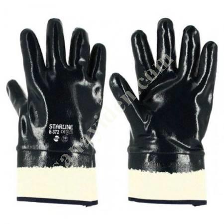 E-372 PETROL NITRILE GLOVES (6033-121), Work Gloves