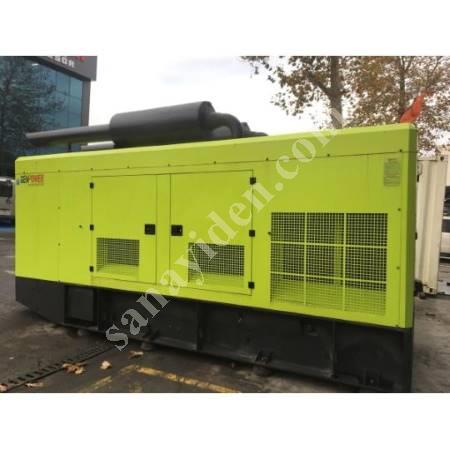 GENPOWER MARKA 660 KVA DOOSAN MOTORLU OTM.KABİNLİ JEN.GRUBU, Elektrik Enerji