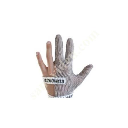 STEEL BRAIDED GLOVES 3 FINGERS (6033-075), Work Gloves