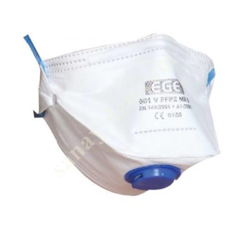 EGE FFP2 601 V MASKE (VENTİLLİ/KATLANIR) (6065-061), Diğer