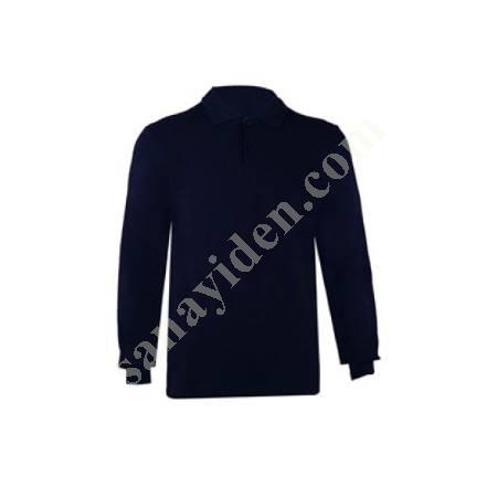 POLO COLLAR LONG SLEEVE T-SHIRT 1012-017.PIKE30/1KRDLN, Other