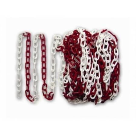 PLASTIC SAFETY CHAIN (RED-WHITE) 8MM (6035-006), Occupational Safety Equipment - Ohs Equipment