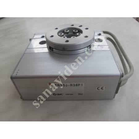 SMC LER30J-R36P1 ROTARY TABLE AKTÜATÖR (DÖNER İŞ ELEMANI), Elektrik Motorları