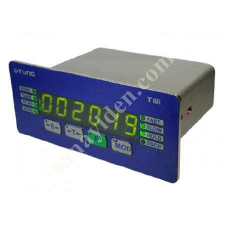 TUNA TWI (TUNA WEİGHING INDICATOR) WEIGHT CONTROL INDICATOR, Weighing Systems Parts - Accessories