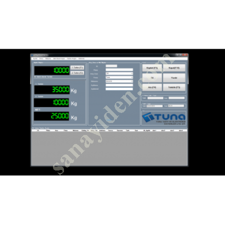 TWIN-PRO WEB TABANLI TAŞIT KANTARI PROGRAMI, Bilişim-Tasarım-Analiz