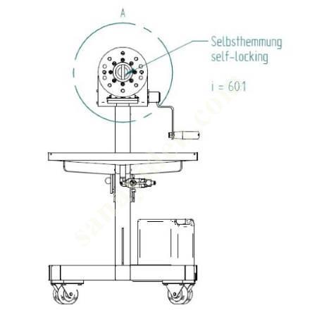 ENGINE COLLECTION STAND / ENGINE REPAIR STAND MOTOMACSAN, Spare Parts And Accessories Auto Industry