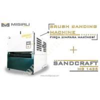 BRUSH SANDING MACHINE SANDCRAFT MG 1425, Forest Products- Shelf-Furniture