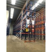 SUITABLE FOR EVERY SECTOR - SECOND HAND SHELF SYSTEMS, Warehouse / Shelving Systems