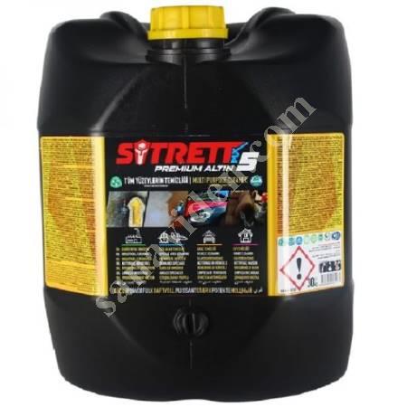 SİTRETT MX5 PREMIUM ÇOK AMAÇLI TEMİZLEYİCİ 30 KG ALTIN, Diğer Petrol&Kimya-Plastik Sanayi