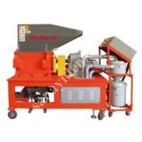 CRUTEC PLASTIC GRANULE CRUSHING AND DUST CLEANING MACHINES,