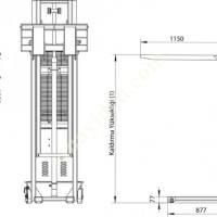 YES1516 SEMI BATTERY STACKER, Stacking Lift Machines