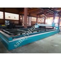 3000 X 8000 X 300MM OXY AND PLASMA CUTTING BENCH ( ZERO ), Plasma Cutting