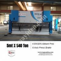 5MT X 540 TON 6 AXIS BRAKE PRESS - PRESS BRAKE,