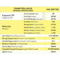 KLS 550X700 CUT SERVO DRIVE BAND SAW, Cutting And Processing Machines