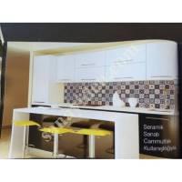 CNC GLASS PROCESSED KITCHEN CABINET WORKS, Forest Products- Shelf-Furniture