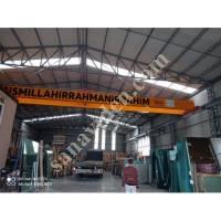 DOUBLE ENTRY BRIDGE CEILING CRANES MG MAKİNA, Building Construction