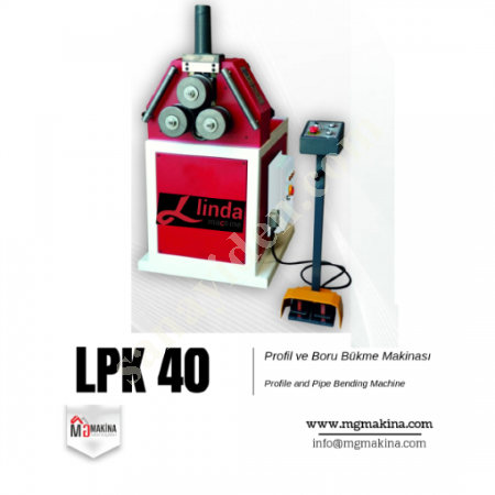 LPK 40 PROFILE AND PIPE BENDING MACHINE, Pipe - Profile Bending Machines