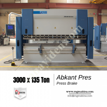 3000 X 135 TON ABKANT PRES - PRESS BRAKE, Abkant Pres