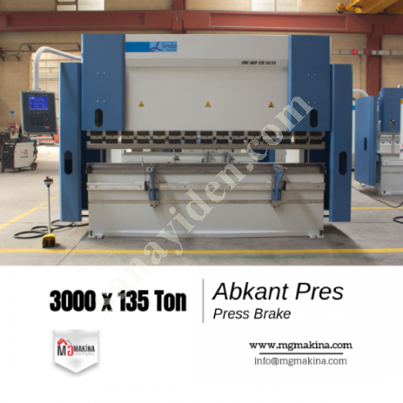 3000 X 135 TON BAKANT PRESS - PRESS BRAKE, Press Brake