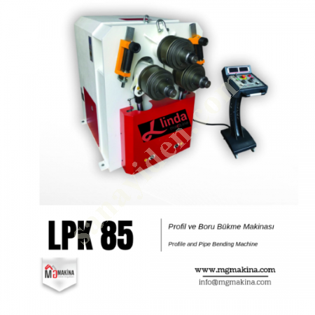 LPK 85 PROFILE AND PIPE BENDING MACHINE, Pipe - Profile Bending Machines