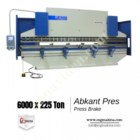 6000 X 225 BRAKE PRESS - PRESS BRAKE, Press Brake