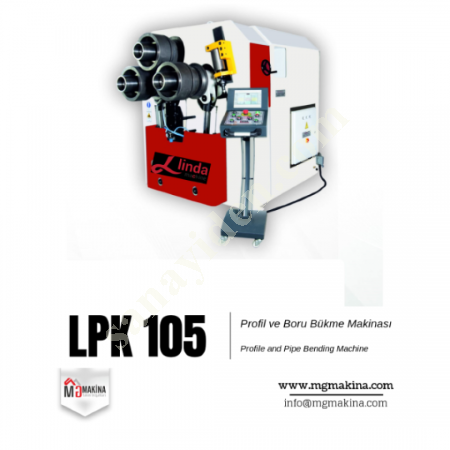 LPK 105 PROFİL VE BORU BÜKME MAKİNASI, Boru - Profil Bükme Makineleri