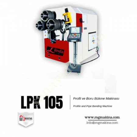 LPK 105 PROFILE AND PIPE BENDING MACHINE, Pipe - Profile Bending Machines