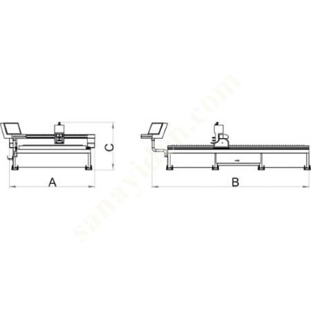 HVAC LİNE CNC PLAZMA KESİM MAKİNASI 1500X3000 12MM, Plazma Kesim