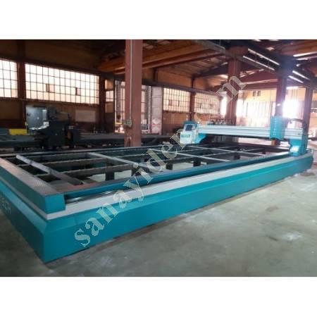 3000 X 8000 X 300MM OXY VE PLAZMA  KESİM TEZGAHI ( SIFIR ), Plazma Kesim