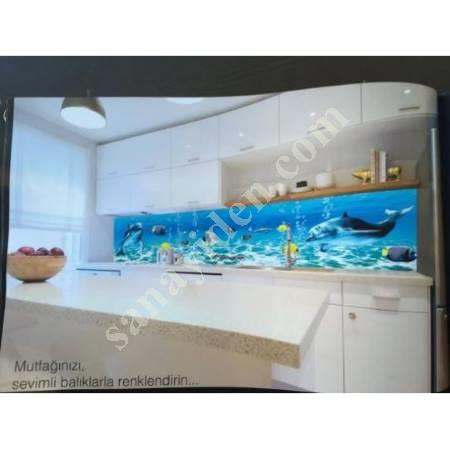 CNC GLASS PROCESSED KITCHEN CABINET WORKS, Forest Products- Shelf-Furniture