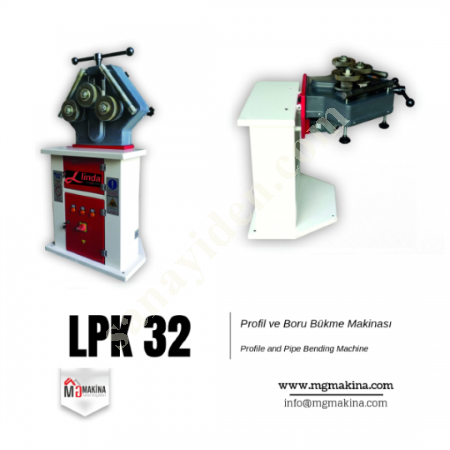 LPK 32 PROFILE AND PIPE BENDING MACHINE, Pipe - Profile Bending Machines