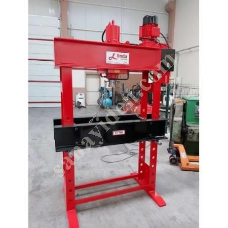 60 TON MOVING HEAD MOTOR LINDA HYDRAULIC WORKSHOP PRESS, Workshop Type Press