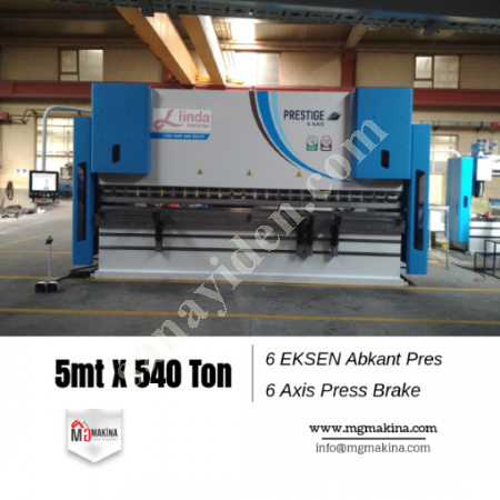 5MT X 540 TON 6 AXIS BRAKE PRESS - PRESS BRAKE, Press Brake