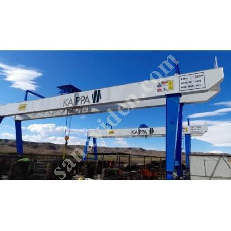 DOUBLE ENTRY BRIDGE PORTAL CRANE MG MACHINE, Building Construction