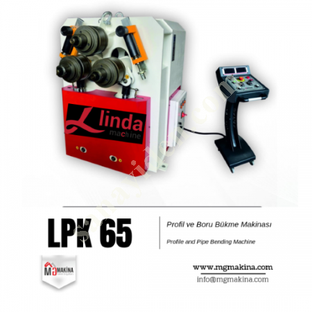 LPK 65 PROFILE AND PIPE BENDING MACHINE, Pipe - Profile Bending Machines