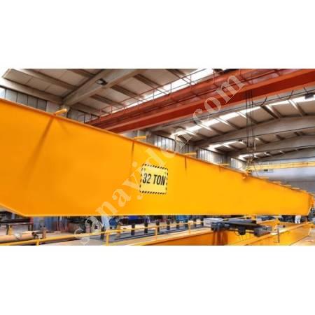 DOUBLE ENTRY BRIDGE CEILING CRANES MG MAKİNA, Building Construction