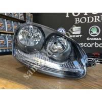 VOLKSWAGEN GOLF 5 INSIDE BLACK RIGHT HEADLIGHT 1K6941006R, Spare Parts And Accessories Auto Industry