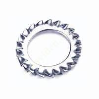 DIN6798 KNURLED WASHERS, Aluminum Flake