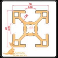 30X30 SIGMA PROFILE K8, Profile- Sheet-Casting