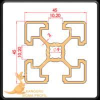 45X45 LIGHT SIGMA PROFILE K10, Profile- Sheet-Casting